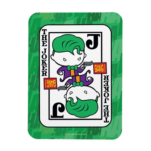 Imán Chibi Joker Play Card (Vertical)