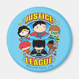 Imán Chibi Justice League Group
