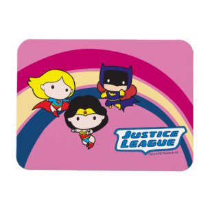 Imán Chibi Justice League Rainbow