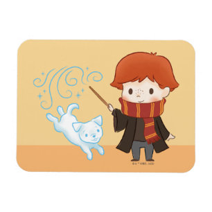 Imán Chibi Ron Weasley Patronus