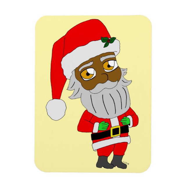 Imán Chibi Santa (Vertical)