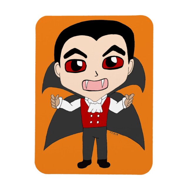 Imán chibi vampire (Vertical)
