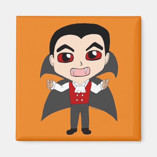 Imán chibi vampire (Frente)