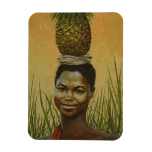 Imán Chica 2004 de la piña