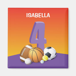 Imán Chica 4.º Balls Deportiva