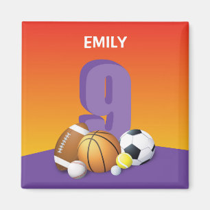 Imán Chica 9.º Balls Deportiva