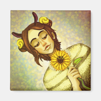 Imán Chica Abeja