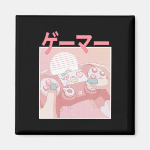 Imán Chica Anime Kawaii Juego de video lindo a mujeres