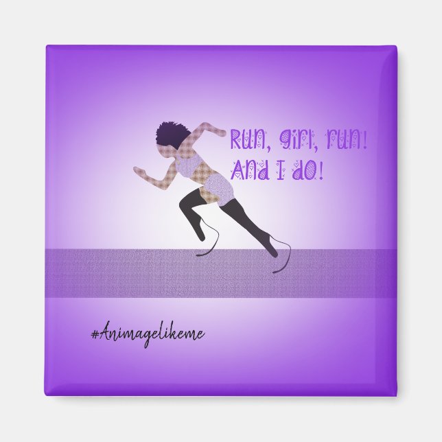 imán chica Blade Runner (Frente)