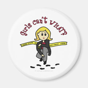 Imán Chica Blonde CSI