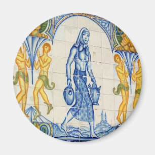 Imán Chica con las jarras