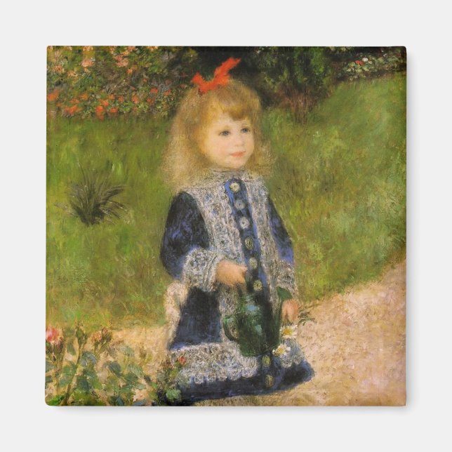 Imán Chica con lata de agua (Frente)