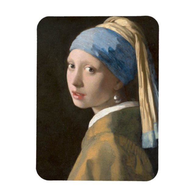 Imán Chica con Pearl Earring (Vertical)