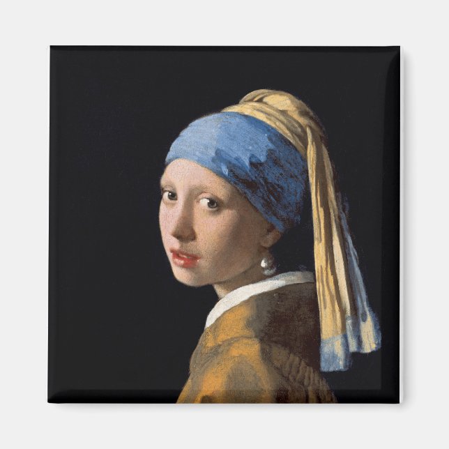 Imán Chica con Pearl Earring (Frente)
