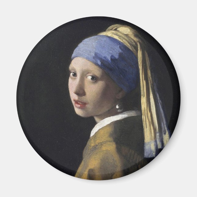 Imán Chica con Pearl Earring (Frente)