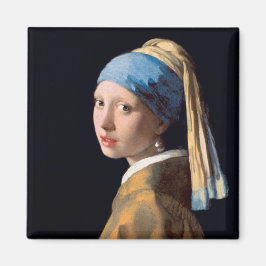 Imán Chica con Pearl Earring-Johannes Vermeer