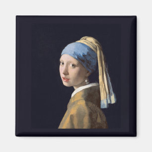 Imán Chica con un pendiente de la perla, Vermeer