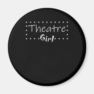 Imán Chica de actriz - Actriz actriz de teatro de Broad