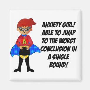Imán ¡Chica de ansiedad!