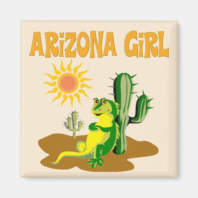 Imán Chica de Arizona (Frente)
