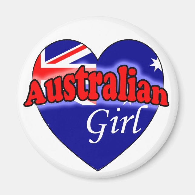 Imán Chica de Australia (Frente)