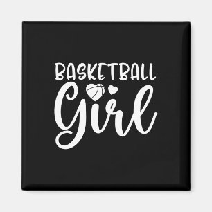 Imán Chica de baloncesto divertido