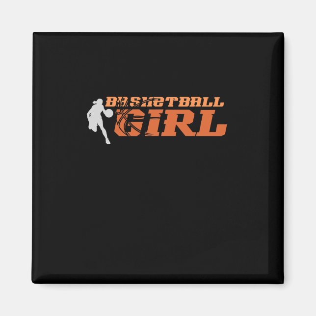 Imán Chica De Baloncesto Usa (Frente)