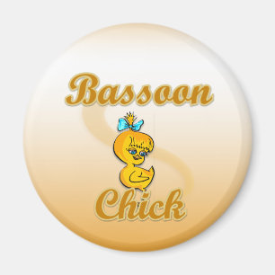 Imán Chica de Bassoon