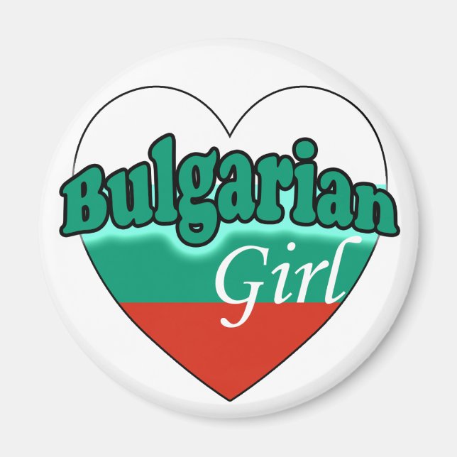 Imán Chica de Bulgaria (Frente)