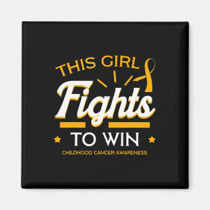 Imán Chica de Cáncer Infantil Lucha contra el Medullobl