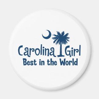 Imán Chica de Carolina Azul mejor en el mundo