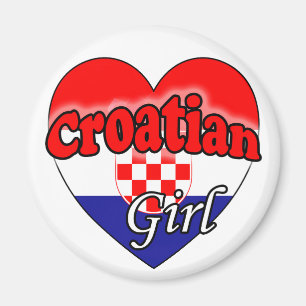 Imán Chica de Croacia