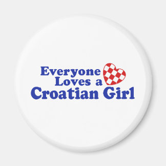 Imán Chica de Croacia