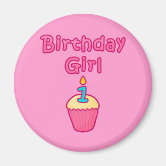 Imán Chica de cumpleaños 1