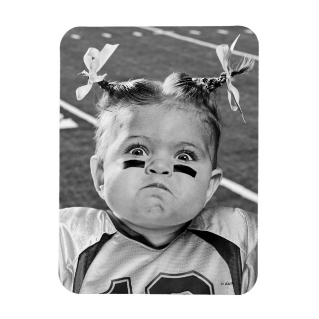 Imán Chica de fútbol (Vertical)