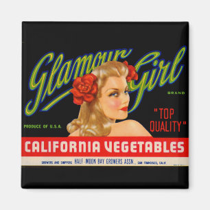 Imán Chica de glamour