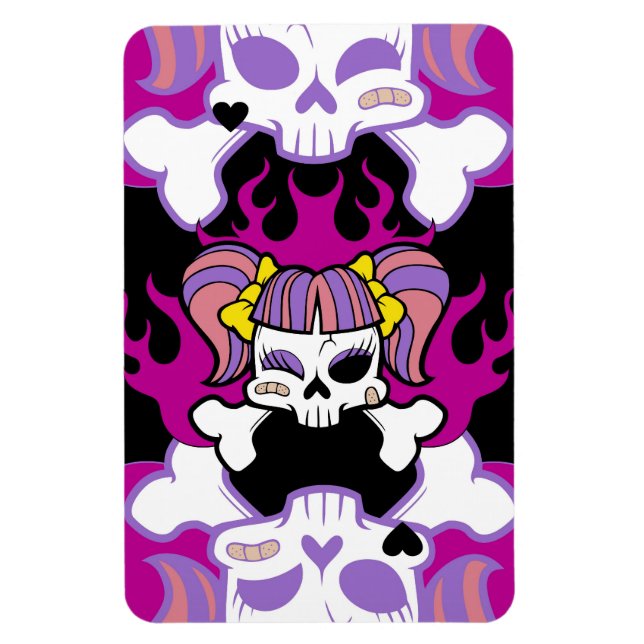 Imán CHICA de gótico (Vertical)