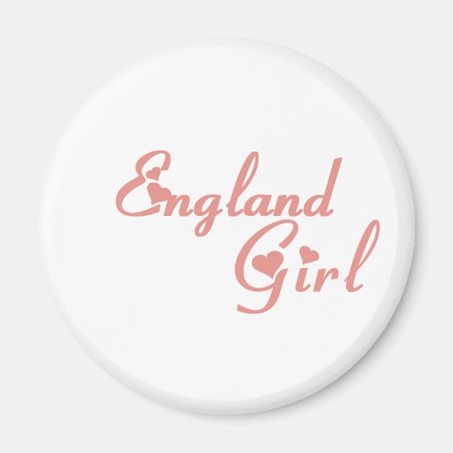 Imán Chica de Inglaterra (Frente)