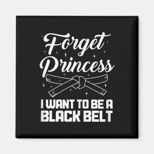 Imán Chica de Karate Artes Marciales Mma Jiu Jitsu Kick