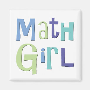 Imán Chica de la matemáticas