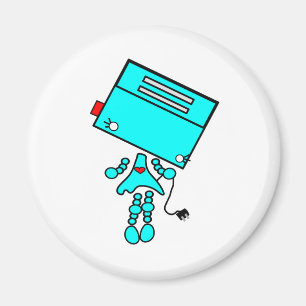 Imán Chica de la tostadora