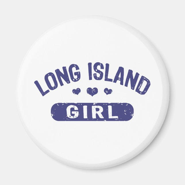 Imán Chica de Long Island (Frente)