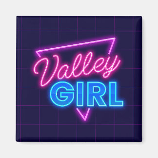 Imán Chica de Neon Valley