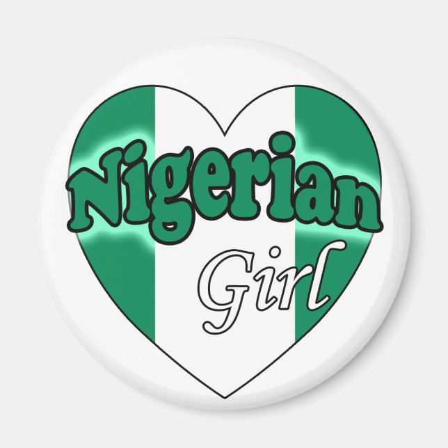 Imán Chica de Nigeria (Frente)