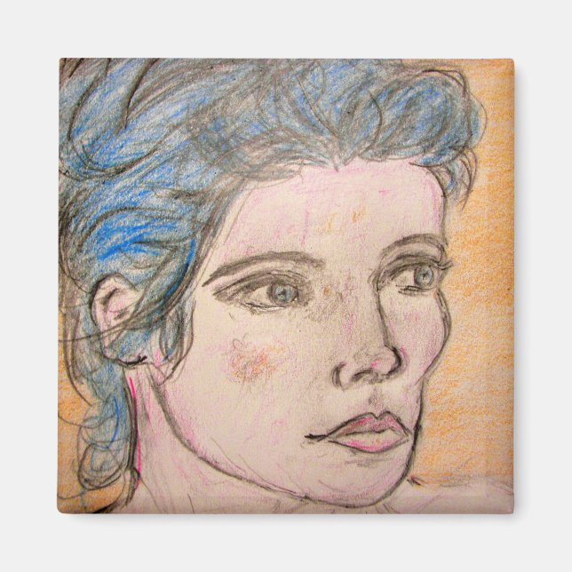 Imán Chica de Noruega (Frente)