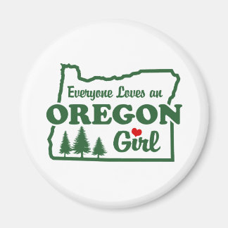 Imán Chica de Oregon