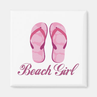 Imán Chica de playa
