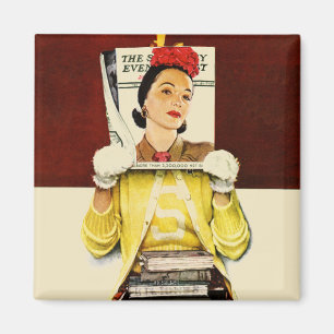 Imán Chica de portada