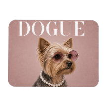 Chica de portada Perro Yorkshire Terrier Yorkie Ro