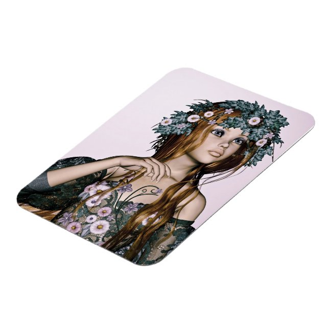 Imán Chica de Primavera (Lado Izquierdo)